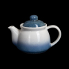 Чайник заварочный с фильтром 600 мл, фарфор голубой «Corone Oceano»